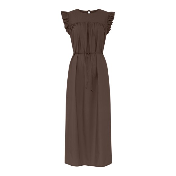 FRAU - COFFEE QUARTZ STOCKHOLM DRESS