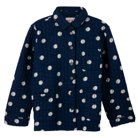 HABIBA - NAVY MILLA QUILTED JACKET