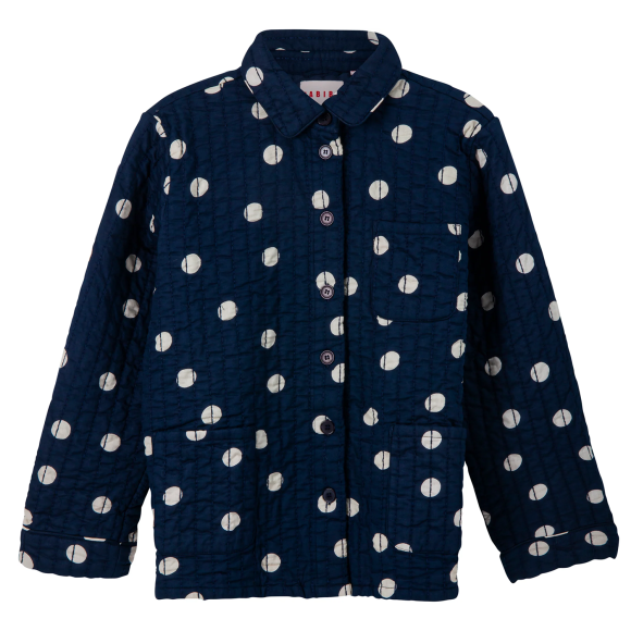 HABIBA - NAVY MILLA QUILTED JACKET