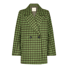 FREEQUENT - PIQ GREEN/OLIVE FQCHESS-JACKET