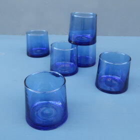 CRAFT SISTERS - BLUE BELDI GLAS