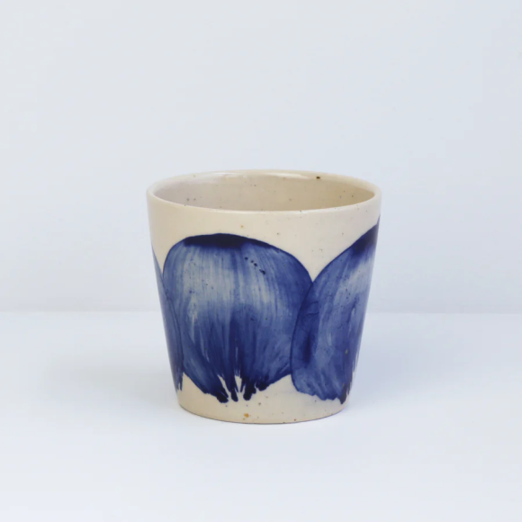 BORNHOLMS KERAMIKFABRIK - BLUE BRUSH ORIGINAL CUP