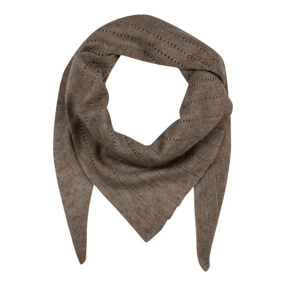 FRAU - UNDYED DOHA CASHMERE SCARF LAR