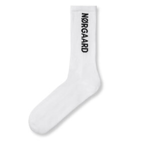 MADS NØRGAARD - WHITE COTTON TENNIS SOCK