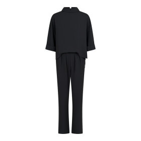 NEO NOIR - BLACK ARLO CREPE JUMPSUIT