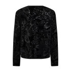 MOS MOSH - BLACK MMALFI FLOWER BLOUSE