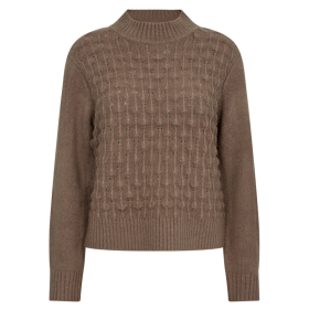 FREEQUENT - DES TAUPE MEL FQTRAY-PULLOVER