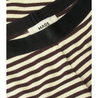 MADS NØRGAARD - STRIPE BLACK COFFEE COT VERAN