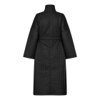 MADS NØRGAARD - BLACK QUILT RULER COAT