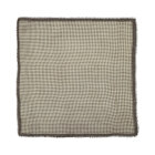 BECKSÖNDERGAARD - DEEP TAUPE BROWN GINGHAM WICA