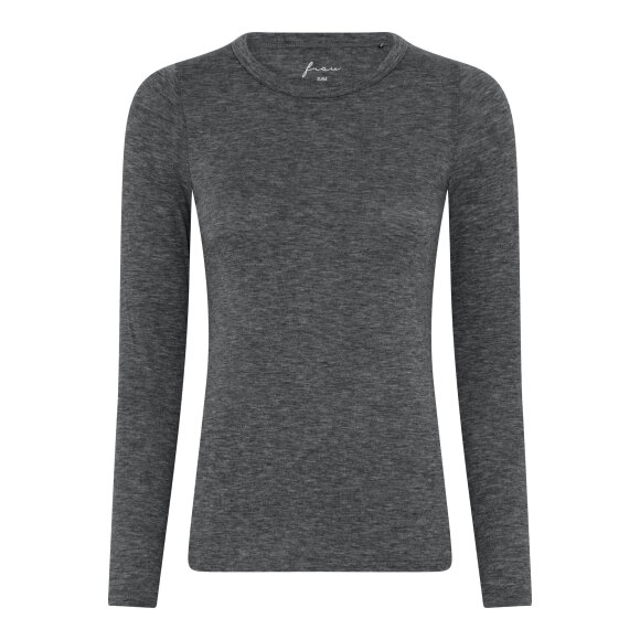 FRAU - DARK GREY LUCCA CASHMERE LS