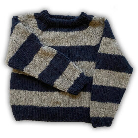 COFFEE BEANIES - DK BLUE NO WASTE SWEATER