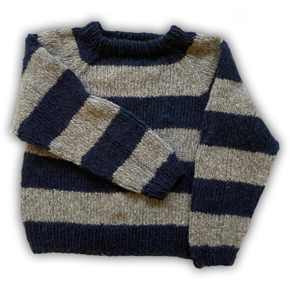 COFFEE BEANIES - DK BLUE NO WASTE SWEATER