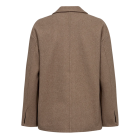 FREEQUENT - TAUPE GRAY MEL FQYANNA-JACKET