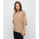 MOSHI MOSHI MIND - WARM SAND ALLURE KNIT TEE