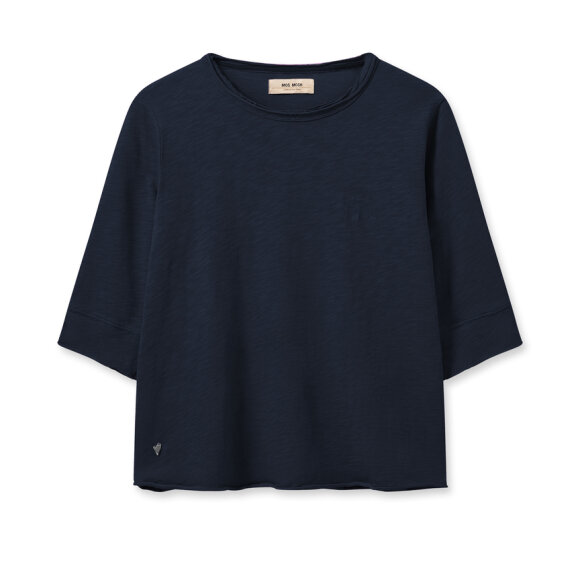 MOS MOSH - SAL NAVY MMZELMA 3/4 SLEEVE TE