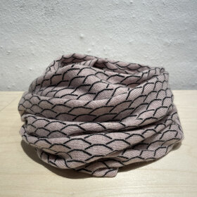 GAUGE & PLY - OLD ROSE MEL GAIA SCARF