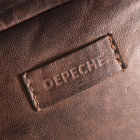 DEPECHE - WINTER BROWN MOBILE BAG