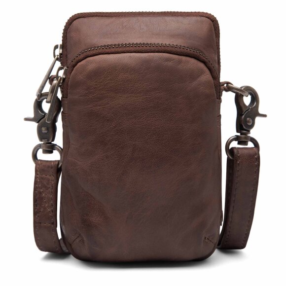 DEPECHE - WINTER BROWN MOBILE BAG