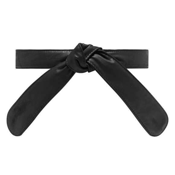 DEPECHE - BLACK WAIST BELT