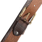 DEPECHE - BROWN/BRASS JENS BELT