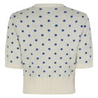 LOLLYS LAUNDRY - BLUE CLOVERLL KNIT JUMPER SS