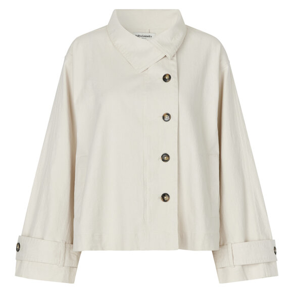 LOLLYS LAUNDRY - CREME BULGARILL JACKET LS