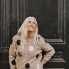 FREEQUENT - DESSERT TAUPE W BLACK FQLOUISA