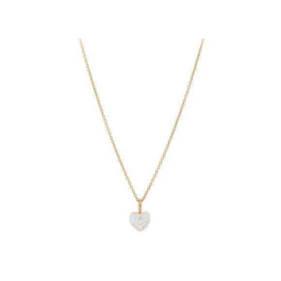 PERNILLE CORYDON - Ocean Heart Necklace Adj. 40-4