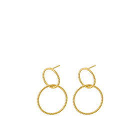 PERNILLE CORYDON - Double Twisted Earrings size 2