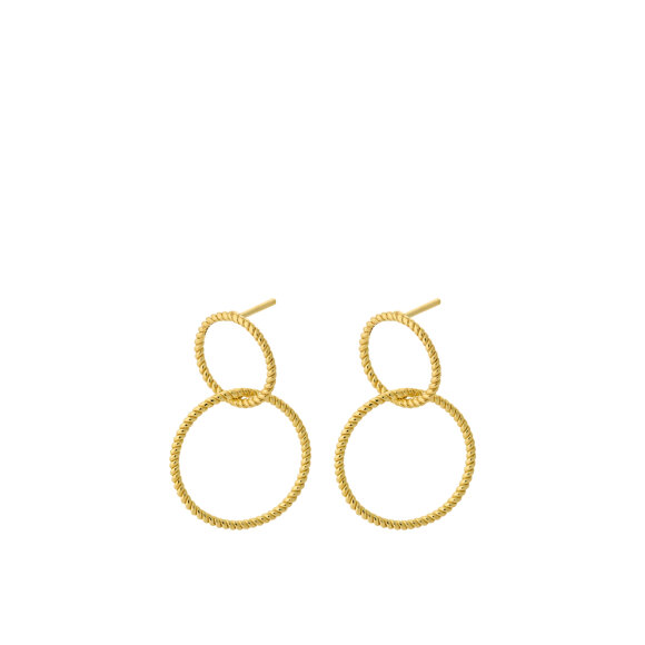 PERNILLE CORYDON - Double Twisted Earrings size 2