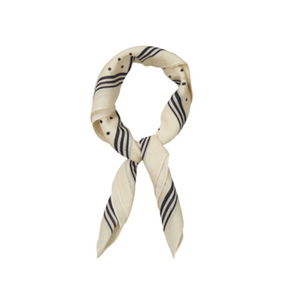 BECKSÖNDERGAARD - BIRCH WHITE DEVI COTTA SCARF