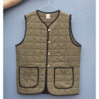 CRAFT SISTERS - ARMY QUILTED WAISTCOAT