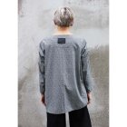 LISELOTTE HORNSTRUP - GREY MINIDOT PETRA BLOUSE