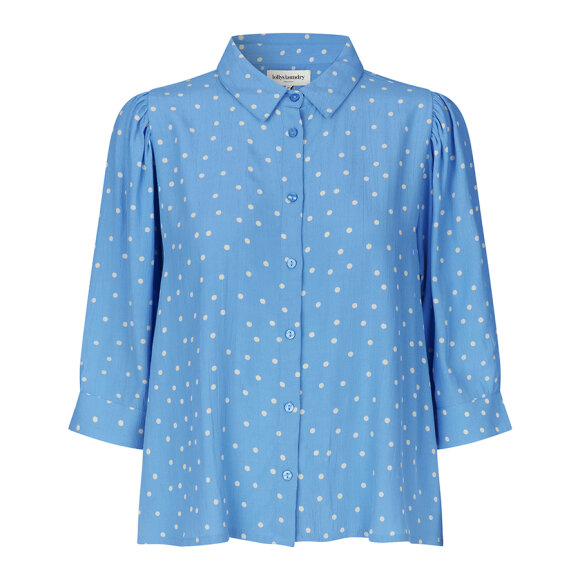 LOLLYS LAUNDRY - DOT PRINT BONOLL SHIRT SS