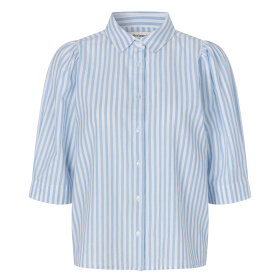 LOLLYS LAUNDRY - LIGHT BLUE BONOLL SHIRT SS