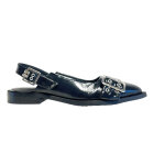 PAVEMENT - BLACK PATENT SASO SLINGBACK
