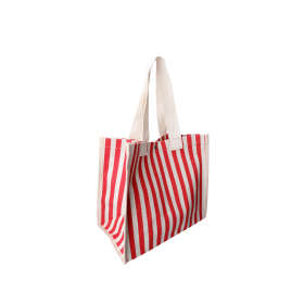 BLACK COLOUR - RED STRIPE BCPIPER TOTEBAG