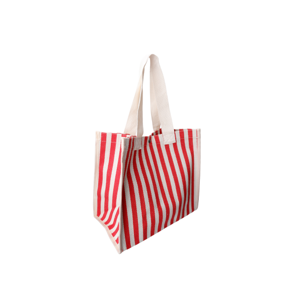 BLACK COLOUR - RED STRIPE BCPIPER TOTEBAG