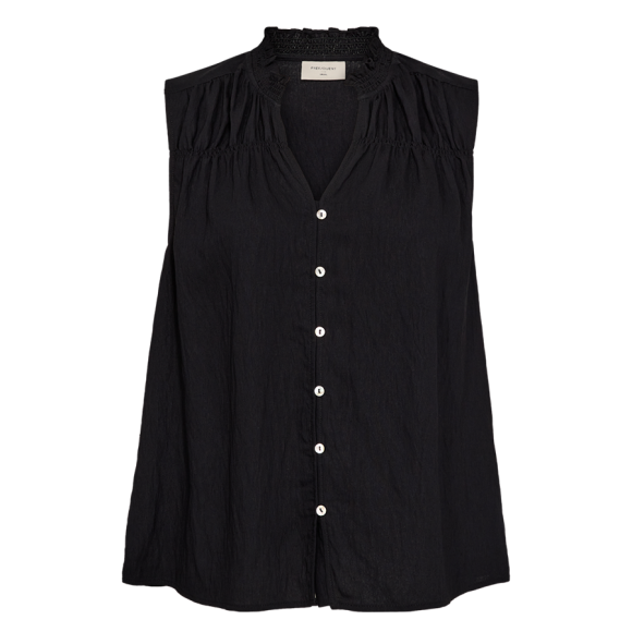 FREEQUENT - BLACK FQALLY BLOUSE