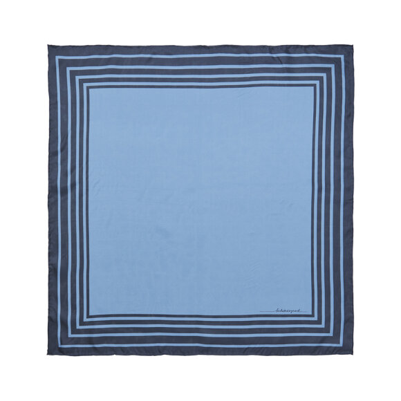 BECKSÖNDERGAARD - CARONET BLUE QUADRO SIA SCARF