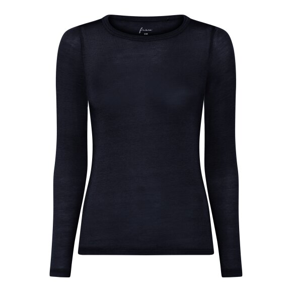 FRAU - DARK NAVY LUCCA CASH LS O-NECK