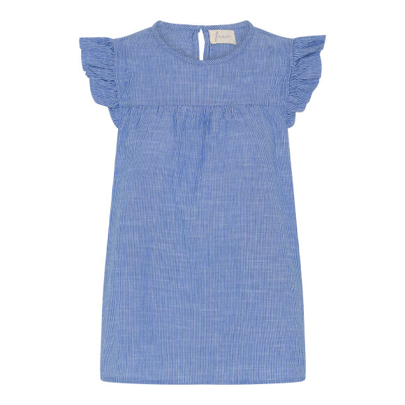 FRAU - MED BLUE STRIPE STOCKHOLM TOP