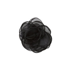 BECKSÖNDERGAARD - BLACK ORCHIA FLOWER HAIR TIE