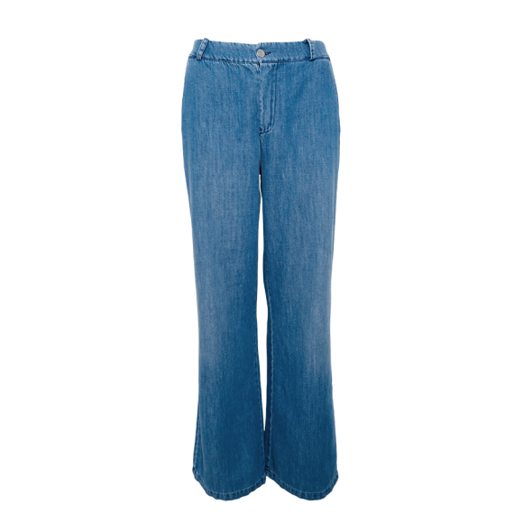 BLACK COLOUR - MID BLUE BCNETTIE BOX JEANS