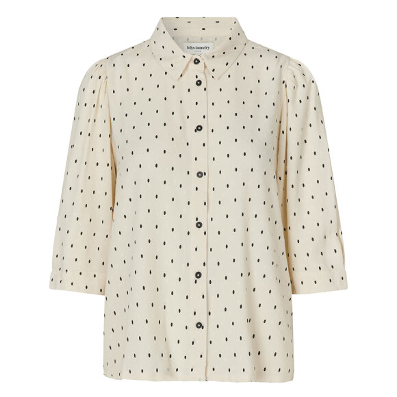 LOLLYS LAUNDRY - CREME BONOLL SHIRT SS
