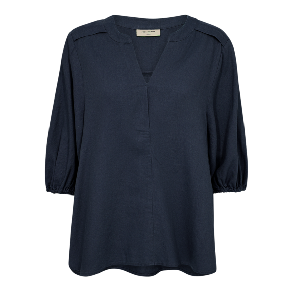 FREEQUENT - NAVY BLAZER FQLAVA-BLOUSE