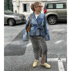 SISSEL EDELBO - BLUE NEO LEFTOVER DENIM PATCHW
