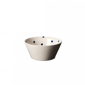 ANNE BLACK - BLUE DOTS BOWL S