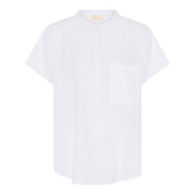 FRAU - BRIGHT WHITE COLOMBO SS LINEN